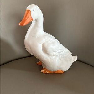 Vintage Berco white Duck Goose Figurine